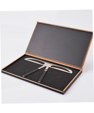 VINTORKY Eyebrow Drawing Tools Eyebrow Caliper Assistant Grooming Stencil Brow Stencils Tool Balance Ruler Miss Stainless Steel - Buy Online on GoSupps.com