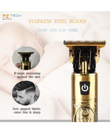 Professional Cordless Hair Clippers for Men | Rechargeable T-Blade Trimmer & Beard Shaver - International Shipping Available - Buy Online on GoSupps.com