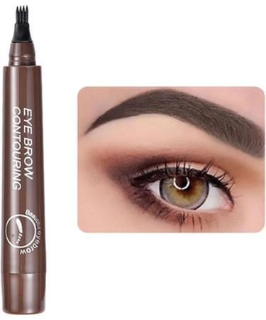 Eyebrow Pencils for Women - Natural Hair Effect Waterproof Cosmetics - Eyebrow Pen with 4-Fork Tip Daily Travel Gift for Women and Girls - Buy Online on GoSupps.com