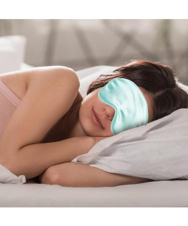 Healifty 2Pcs Soft Comfortable Sleep Eye Masks - Night Eye Cover for Home, Travel, Office - Mixed Color - Buy Online on GoSupps.com