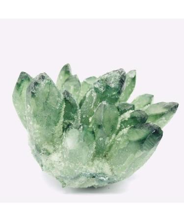 Natural Crystal Rough 1pc 400g-500g Magic Green Phantom Quartz Cluster Natural Crystal Cluster geode Specimen for Sale - Buy Online on GoSupps.com