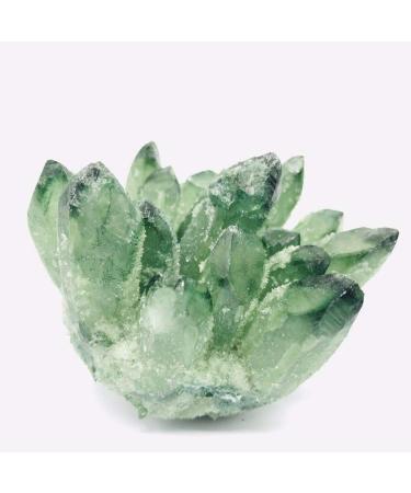 1pc 700g-900g Natural Green Phantom Quartz Stone Crystal Cluster geode minerial Specimen for