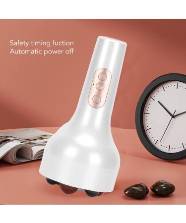 Ccngd Portable USB Electric Body Massager - Abdominal Massager with Massage Oil & Acupuncture | Optimal Relaxation & Pain Relief - Buy Online on GoSupps.com