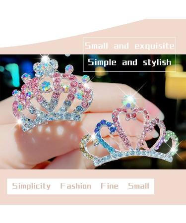 10PCS Strass Crown Hair Combs - Xixiran Crystal Princess Tiara with Rhinestones | Wedding Hair Accessories & Girls Dress Up Party - Buy Online on GoSupps.com