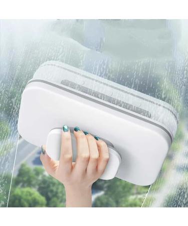 YAVQVIN Magnetics Window Cleaner | 1.57inch Wiper Tool Safety Rope | ABS Double Sided Adjustable Magnet Glass Washing Brush | Portable Magnetic Windows Cleaners for Glasses Cleaning Tools - Buy Online on GoSupps.com