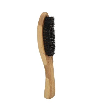 Ergonomic Beard Brush - Skin-Friendly Compact Soft Bristles Gentle Cleaning | Beard Bureau - Buy Online on GoSupps.com
