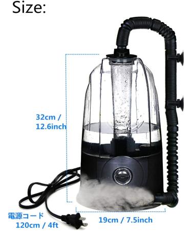 COOSPIDER 3L Reptile Fogger Humidifier for Paludarium & Vivarium - Ideal for Amphibians & Herps - Buy Online on GoSupps.com