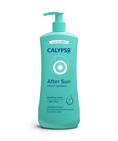 Calypso After Sun with insect Repellent | 500ml 500.00 ml (Pack of 1) Aftersun Lotion and Insect Repellent