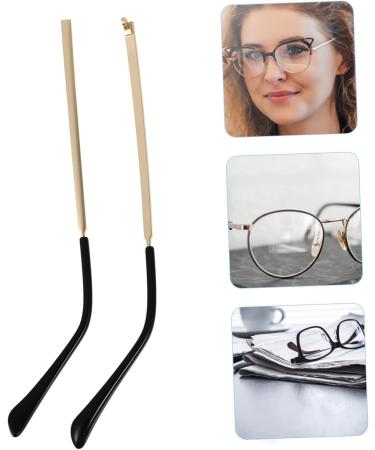 Ultechnovo Glasses Spare Parts - Black Screw Holder & Metal Bracket Replacement - 3 Pairs of Legs for Goldenx3st Frame - Buy Online on GoSupps.com