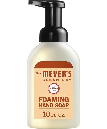 MRS. MEYER'S CLEAN DAY Foaming Hand Soap  Oat Blossom  10 Fl Oz (Pack of 1) Aloe Vera One Size