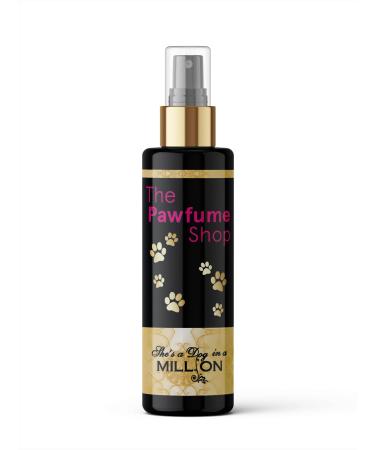 The Pawfume Shop - She's A Dog In A Million - Premium Dog Perfume Spray - Suitable for All Breeds & Sizes - For Fresh Scent & Odour Control - Gentle on Skin & Long-Lasting Fragrance - 100ml 100 ml (Pack of 1)