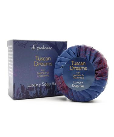 Di Palomo Vegan Tuscan Dreams Luxury Soap Bar. 100g Hand Soap. Moisturising Skin Care Soap Bar. Ladies & Mens Soap. Bar Soap Luxury Soap Bars For Women & Men. Italian Hand Wash. Vegan Soap.