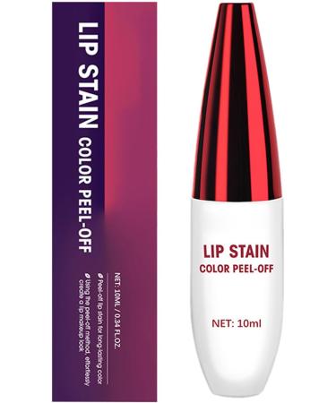 Peeling Lip Stain Waterproof Lipstick Long Lasting Non Stick Lip Makeup Gloss Peel Off Lip Stain with Natural Matte Finish 3 - Buy Online on GoSupps.com