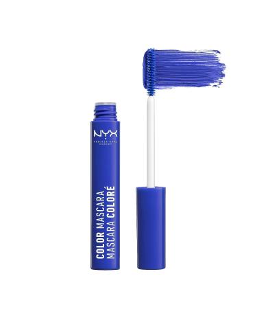 NYX Professional Makeup Color Mascara Blue - 0.32 oz | Vibrant and Long-Lasting Formula - Buy Online on GoSupps.com