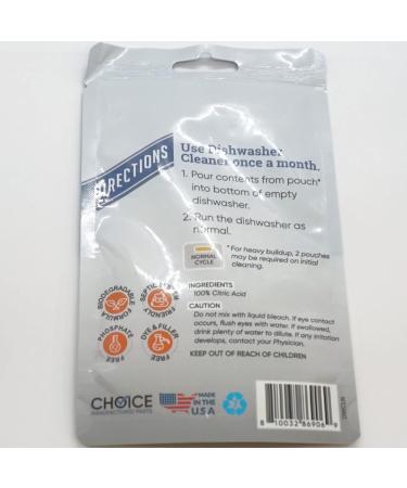 Professional Grade Dishwasher Cleaner | Tech's Choice DWCLN | Made in USA | International Shipping - Buy Online on GoSupps.com