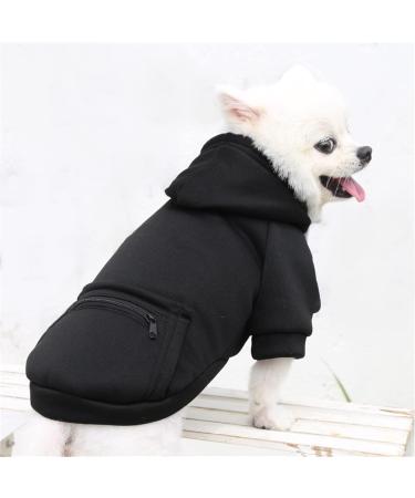Waterproof Winter Dog Coat - Warm Fleece Jacket for Puppies & Medium Dogs | XL Size 1024thdebkc-black - Buy Online on GoSupps.com