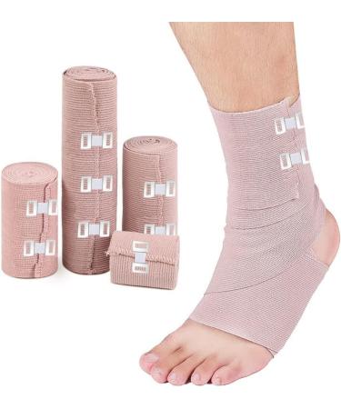 50 Pcs Elastic Bandage Clips - Stretch Metal Clasps & Fastener Hooks for Bandage Wraps - Replaceable & Durable White Clips - Buy Online on GoSupps.com