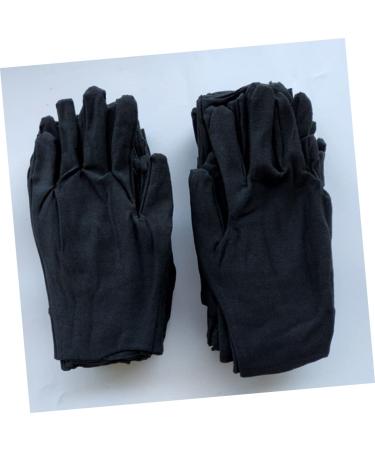 Ipetboom 36 Pairs Cotton Gloves Working Gloves Breathable Gloves Wear-resistant Gloves Black Gloves Anti-ligation Gloves Comfortable Gloves Non-slip Lotion Lining Man Work Clothes - Buy Online on GoSupps.com