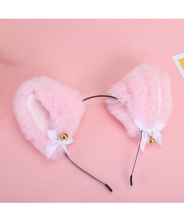 amangul Cartoon Ear Shape Hair Hoop with Bowknot&Small-bell Decor Hair Holder Cosplay Party Headband for Teenagers Adult(Purple) - Buy Online on GoSupps.com