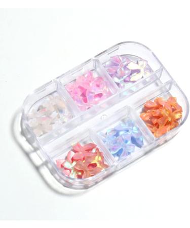 1 Box Nail Ornament Decorate Nails Stunning Visual Effect Bow-knot Nail Ornament DIY Craft Decorations Birthday Gift Multi - Buy Online on GoSupps.com