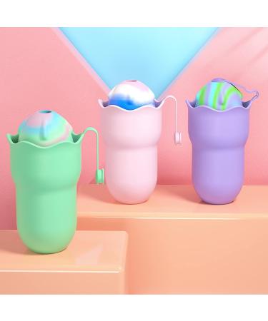 Holzsammlung Ice Face Roller Set of 4 Silicone Reusable Face Ice Cube Mould Facial Beauty Ice Roller Skincare Tools for Relief Eye Puffiness Brighten Lubricate Shrinks Pores Remove Fine Lines #28 - Buy Online on GoSupps.com