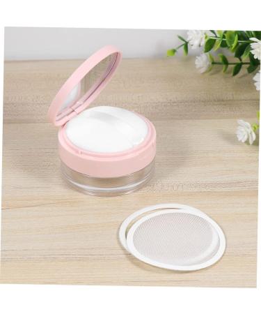 POPETPOP 1 Set Elastic Powder Box Round Makeup Organizer Portable Makeup Case Cosmetic Holder Travel Shell - Buy Online on GoSupps.com