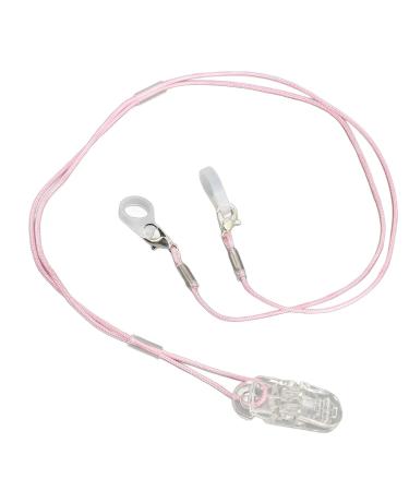 Hearing aid clip holder portable hanging rope anti-loss listener lanyard clips and accessories for hearing aid cases fastening cables ear protection rope for adults and (binaural)