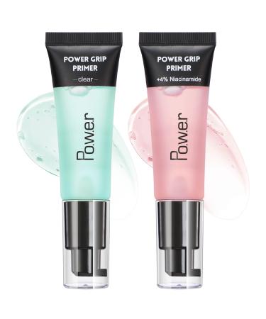 Erinde Power Grip Primer Gel Hydrating Jelly Primer Makeup Power Grip Face Foundation Gel Long Lasting Moisturizing Primer Face Full Coverage Cosmetics Primer Milk MakeUp Primer Gel #01 #02