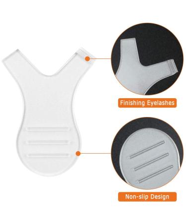 40-Piece Y Shape Eyelash Brush Set - Reusable Silicone Eyelash Combs for Extensions & Lifting | Quality Makeup Tool for Beauty - Buy Online on GoSupps.com