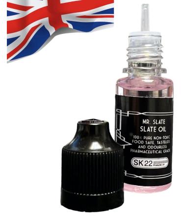 Mr Slate. Slate Oil Cleans and Polishes Slate Surface Ideal for hearths fireplaces floors etc. (10ml) 10.00 ml (Pack of 1)