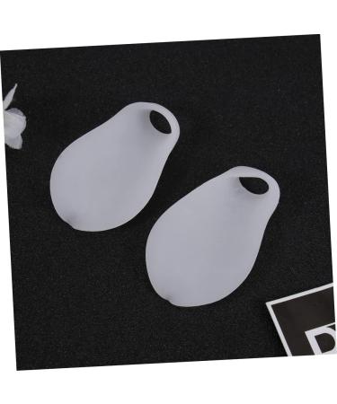 2pcs Silicone Gel Crib Protector Foot Protectors for Feet Nursing Clip Board Foot Pad Toe Sleeve Little Toe Cover Jacket Finger Cot Hammer Care Miss Toe - Buy Online on GoSupps.com