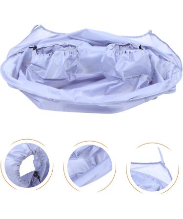 Nolitoy Libben Legrasierklang Body Hair Vis - Foldable Leg Shaving Cloak for Men | Salon-Quality Polyester Beard & Shaving Coat - Buy Online on GoSupps.com