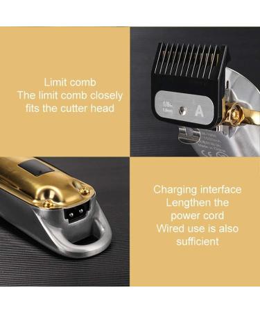 Hair Clippers for Men Hair Trimming Scissors Professional Tool Professional Hair Clippers Cordless Haircut Household Tools Hair Clipper Men's Hair Clipper Cordless Professional Rechargeab (Color : Silver - Buy Online on GoSupps.com