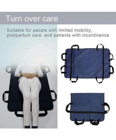 Transfer Belt Slide Board Bed Assistance Devices Adult Incontinence Bed Pads Draw Sheet Lift Sling Bed Patients Positioning Pad for Elderly Bariatric Blue - Buy Online on GoSupps.com