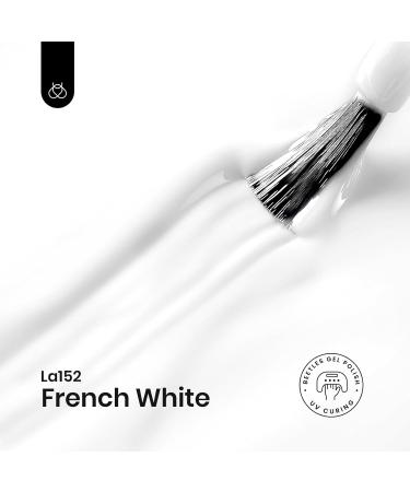 Beetles French White Gel Polish - 15mL DIY Nail Art Soak Off UV LED Gel, Manicure Salon Quality - 1 Pcs - Buy Online on GoSupps.com