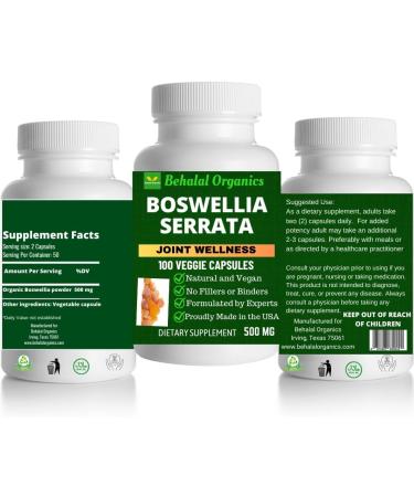 Behalal Organics Boswellia Serrata Quick Release Capsules - Buy Online on GoSupps.com