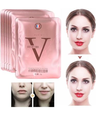 V Line Lifting Face Mask V-Shaped Tightening Lifting V Line Lifting Beautymisc Lifting Double Chin Reducer Chin Nourishing For Creams & Milks Firming Skin Mask(5) - Buy Online on GoSupps.com