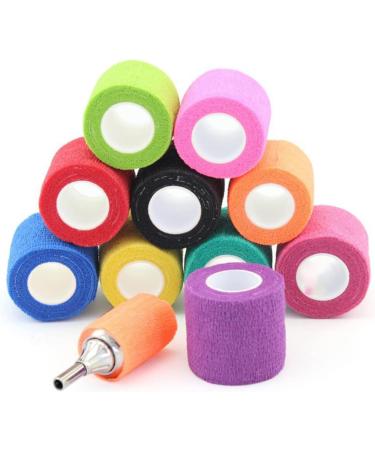ULTECHNOVO 24 Rolls Sports Tape | Athletic Kinesiology Tape for Muscle Relief | Wear-Resistant Non-Woven Fabric Elastic Tapes for Elbow & Ankle - Buy Online on GoSupps.com