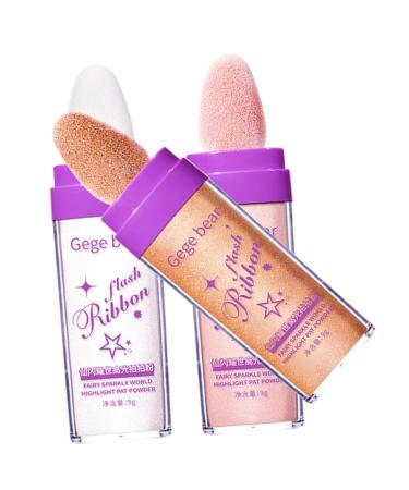 Mipcase 6 Pcs Highlight Powder Makeup - Glitter Highlighter Sticks & Patting Supplies for Body | International Shipping Available - Buy Online on GoSupps.com