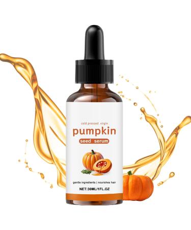 Pumpkin Oil Hair Growth Oil Scalp Care Liquid Drops Promotes Thickness and Nourishment Portable Convenient Packaging 30ml for Damaged Hair Travel and Home Use - Buy Online on GoSupps.com