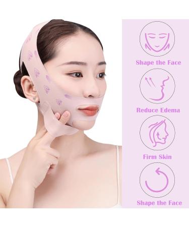 Buy Reusable Chin Strap for Women - Breathable & Comfortable Adjustable V Line Lifting Mask | Fast International Shipping - Buy Online on GoSupps.com