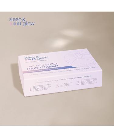 Sleep & Glow Double Layered Silk Hair Turban for Healthy Hair - Rose Smoke - Buy Online on GoSupps.com