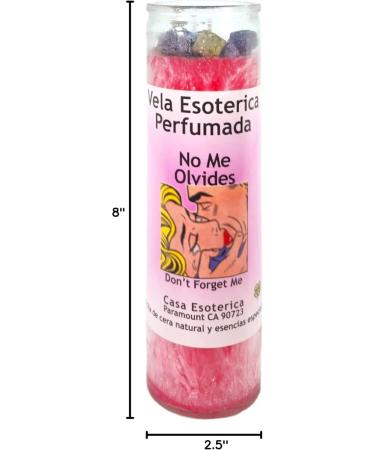 Don t Forget ME Pink Palm Wax Spell Candle | Vela CASA ESOTERICA PERFUMADA - Spiritual Intention Candle for Memory and Connection - Buy Online on GoSupps.com
