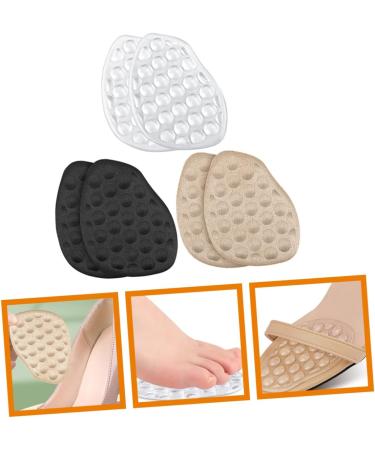 FRCOLOR 12 Pairs High Heels Forefoot Pads | Non-Slip Cushion Insoles for Women | Soft Foot Protection & Support - Buy Online on GoSupps.com