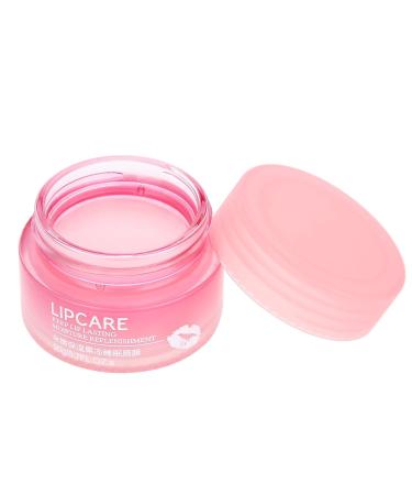 Strawberry Lip Mask & Moisturizer | Hydrating Overnight Lip Balm & Plumper for Dry Lips - Repair & Nourish Your Lips - Buy Online on GoSupps.com