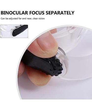 Dorccsi Magnifying Glasses Adjustable 4x Magnifying Eyewear Anti-glare Wearable Magnifier Glasses Great for Myopia Seniors Watching Tv for Low Vision Reading Fishing Reading Glasses Eyewear Wearable - Buy Online on GoSupps.com