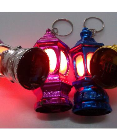 FRCOLOR LED Key Trailer Lanterns - Set of 20 Portable Mini Lanterns | Perfect Ramadan Gifts | Random Colors - Buy Online on GoSupps.com
