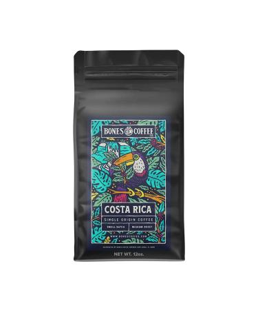 Bones Coffee Company World Tour Sample Pack with Specialty Mug | Pack of 5 Single-Origin Ground Coffee Beans - Medium Roast | Specialty Coffee Beverages - Buy Online on GoSupps.com