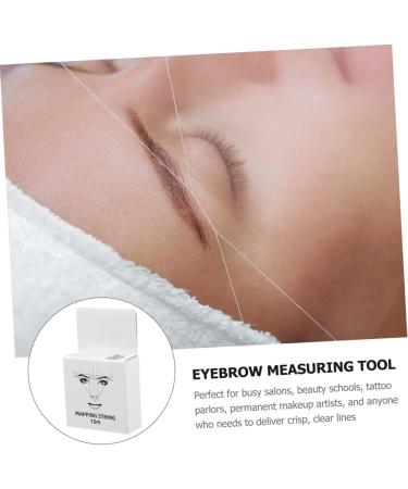 Angoily 2pcs Ink Eyebrow Stencil with Handle Eyebrow Makeup Accessory Wire Ruler Make up Cosmetic - Buy Online on GoSupps.com