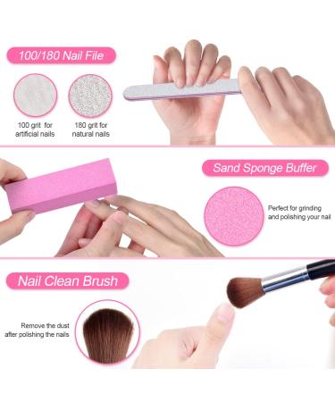 IKOCO Cordless Electric Nail Drill Set - Compact Manicure Drill for Gel Nails in Pink - Buy Online on GoSupps.com